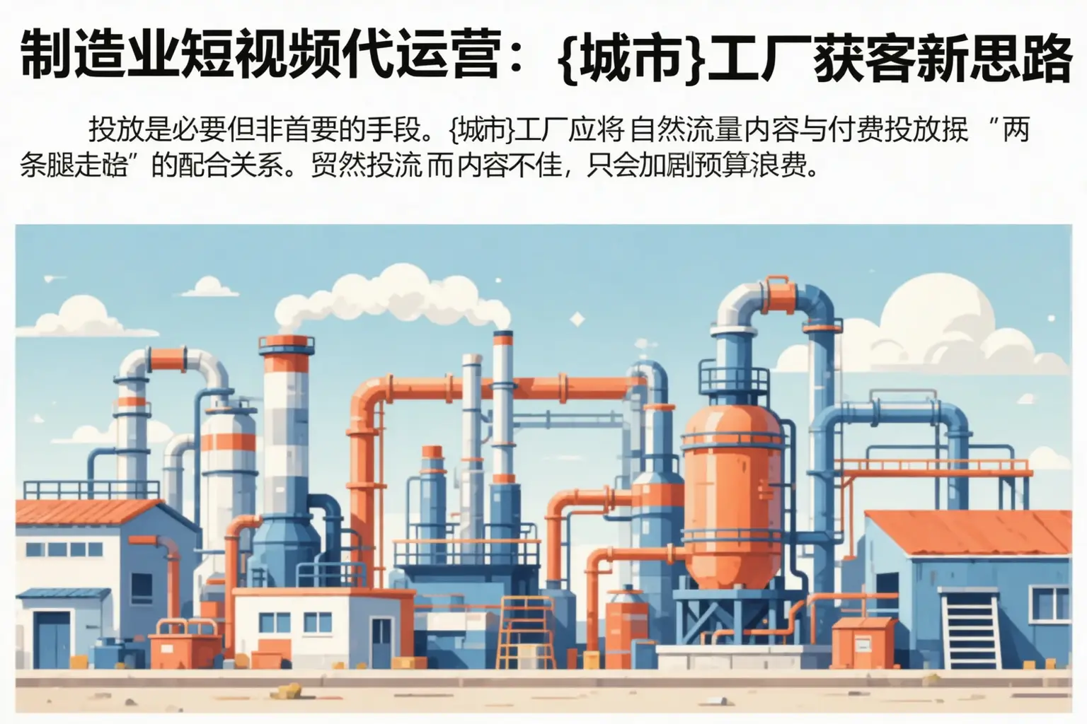 制造业短视频代运营：嵊州工厂获客新思路